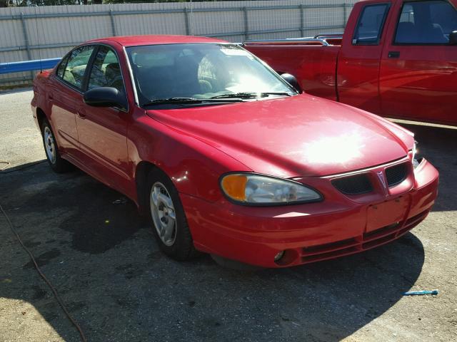 1G2NF52F83C120400 - 2003 PONTIAC GRAND AM S RED photo 1