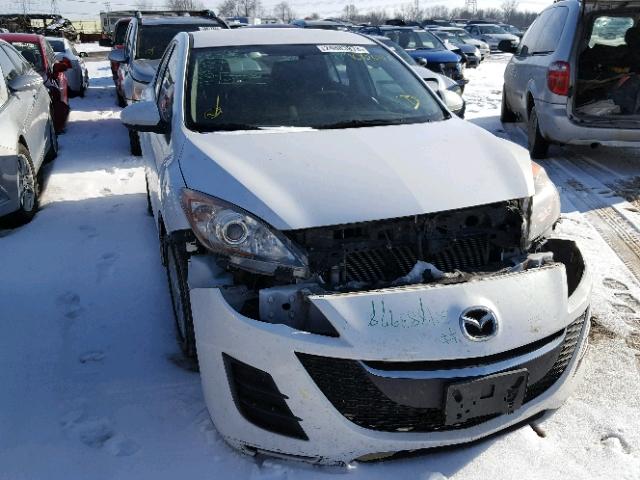 JM1BL1SF3A1230473 - 2010 MAZDA 3 I WHITE photo 1