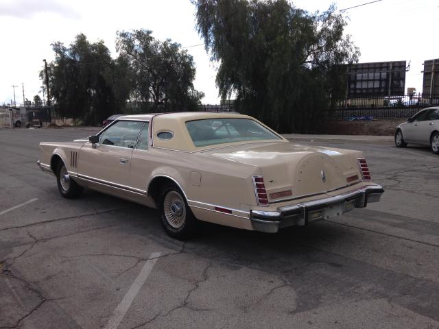 0000009Y89S706790 - 1979 LINCOLN MARK TAN photo 5