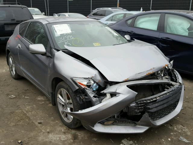 JHMZF1D68BS011487 - 2011 HONDA CR-Z EX GRAY photo 1