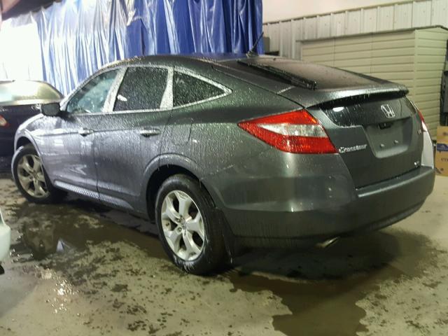 5J6TF2H56CL005837 - 2012 HONDA CROSSTOUR GRAY photo 3