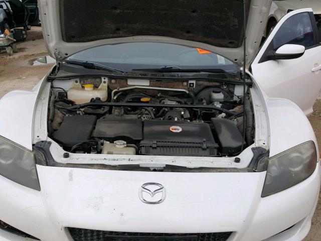 JM1FE173950148897 - 2005 MAZDA RX8 Blanc photo 7