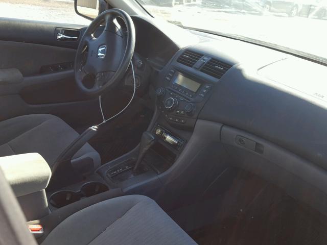 1HGCM56334A044463 - 2004 HONDA ACCORD LX BLUE photo 5