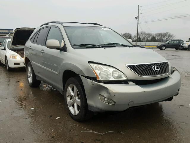 2T2GA31U54C012442 - 2004 LEXUS RX 330 SILVER photo 1