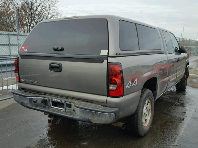 1GCEK19T36Z182218 - 2006 CHEVROLET SILVERADO SILVER photo 4