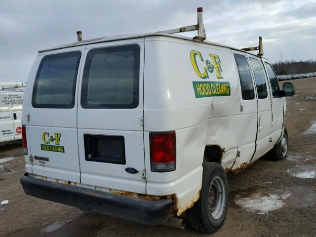 1FTNE24L76DA74282 - 2006 FORD ECONOLINE WHITE photo 4