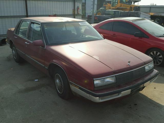 1G4HP54C0KH438677 - 1989 BUICK LESABRE CU MAROON photo 1