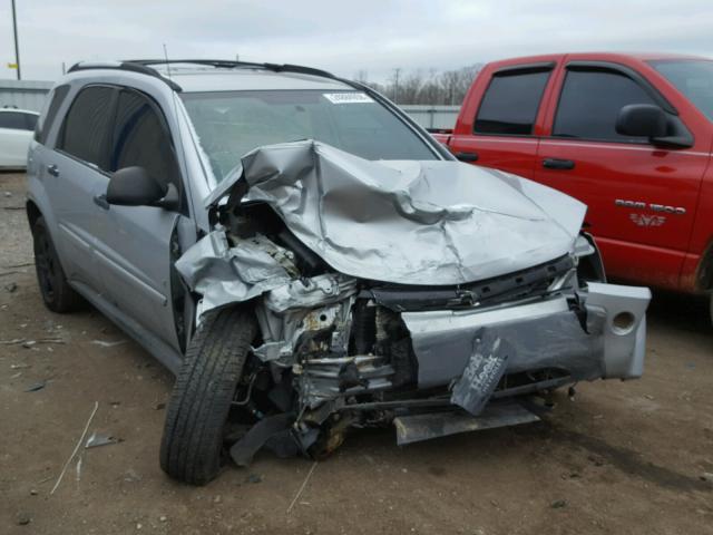 2CNDL23F666145527 - 2006 CHEVROLET EQUINOX LS SILVER photo 1