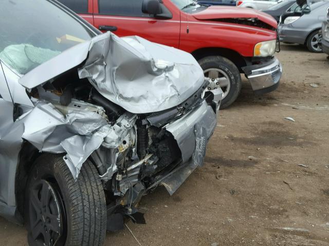 2CNDL23F666145527 - 2006 CHEVROLET EQUINOX LS SILVER photo 10