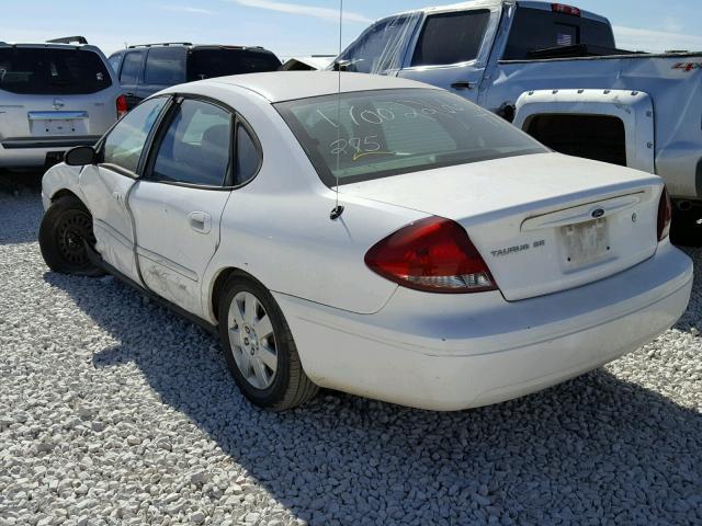 1FAFP53284A190586 - 2004 FORD TAURUS SE WHITE photo 3