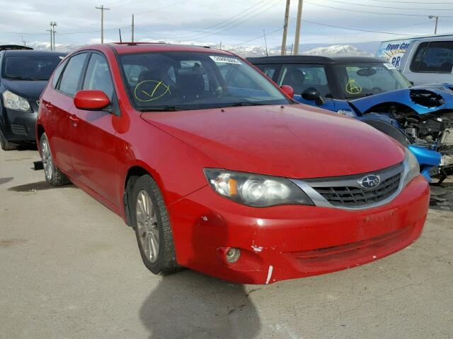 JF1GH60659H817533 - 2009 SUBARU IMPREZA 2. RED photo 1