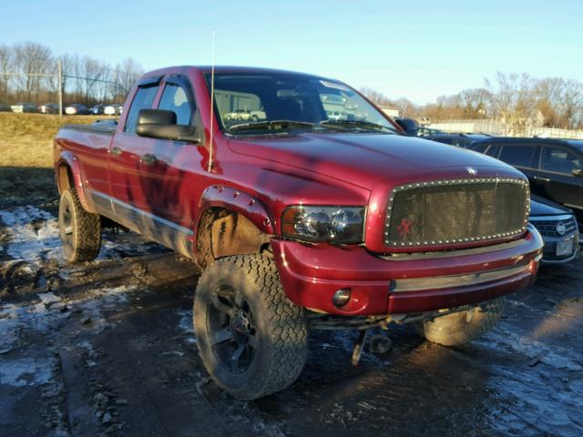 3D7KU28653G763056 - 2003 DODGE RAM 2500 S MAROON photo 1