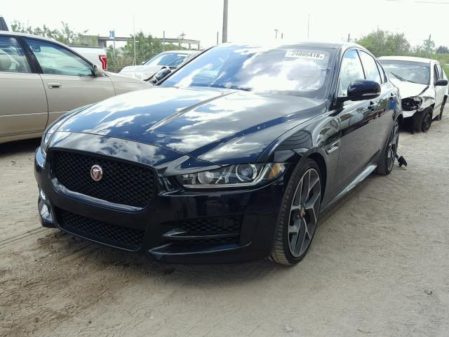 SAJAF4BV3HA962769 - 2017 JAGUAR XE R - SPO BLACK photo 2