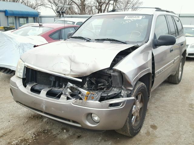 1GKDT13S332298939 - 2003 GMC ENVOY SILVER photo 2