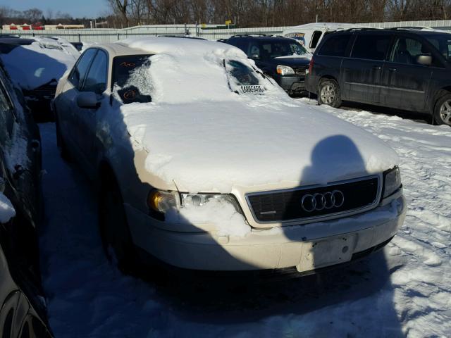 WAUBG84D1VN014254 - 1997 AUDI A8 QUATTRO WHITE photo 1