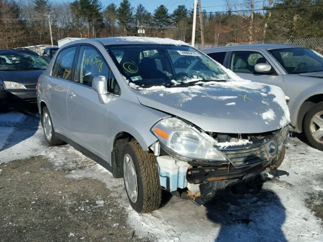 3N1BC11E78L406343 - 2008 NISSAN VERSA S SILVER photo 1