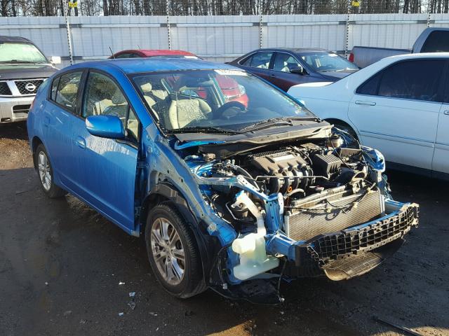 JHMZE2H79AS036506 - 2010 HONDA INSIGHT EX BLUE photo 1