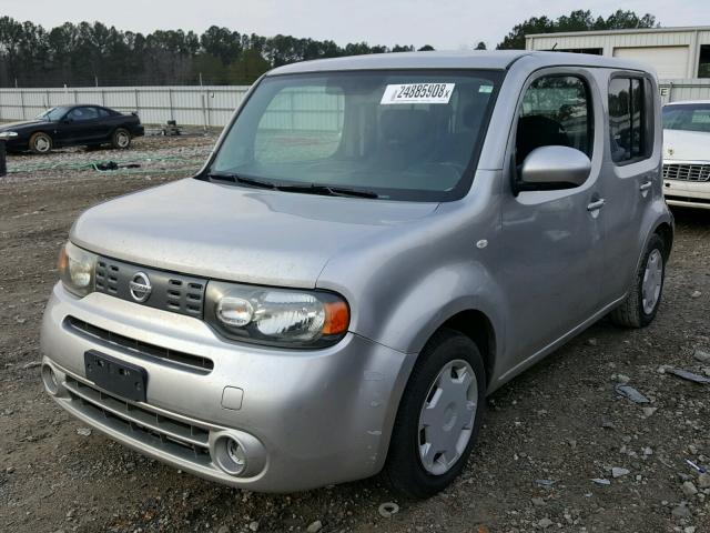 JN8AZ2KR7AT157577 - 2010 NISSAN CUBE BASE SILVER photo 2