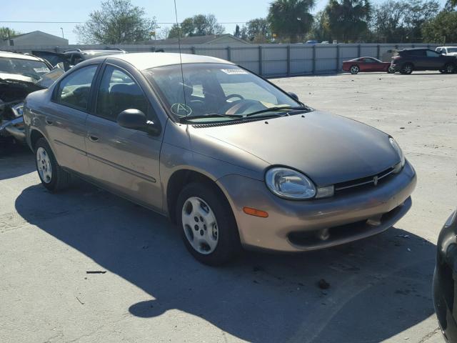 1P3ES46C6YD553524 - 2000 PLYMOUTH NEON BASE 米色 照片 1