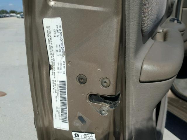 1P3ES46C6YD553524 - 2000 PLYMOUTH NEON BASE 米色 照片 10