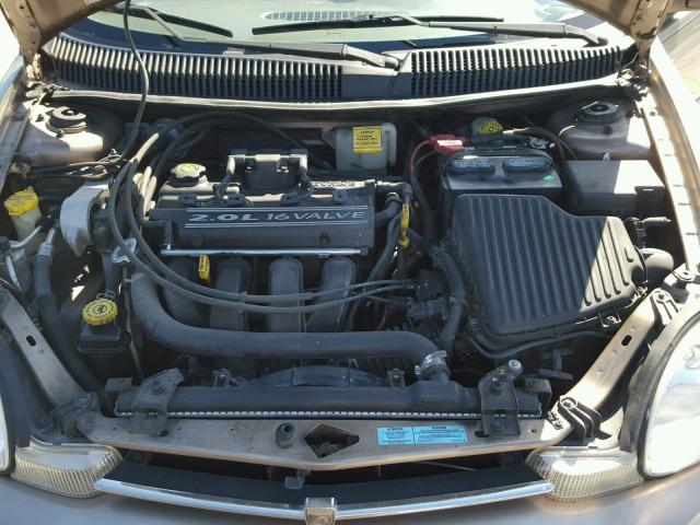 1P3ES46C6YD553524 - 2000 PLYMOUTH NEON BASE 米色 照片 7