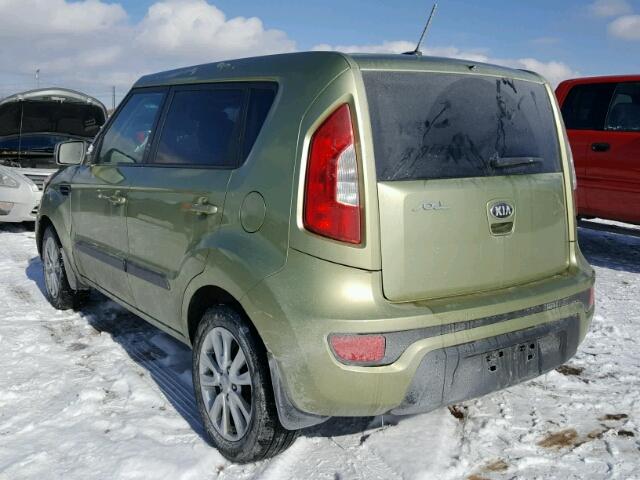 KNDJT2A69D7567167 - 2013 KIA SOUL + GREEN photo 3