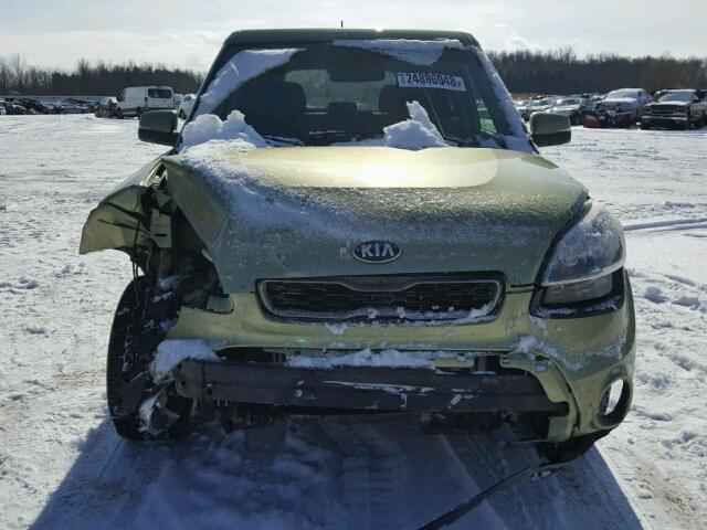 KNDJT2A69D7567167 - 2013 KIA SOUL + GREEN photo 9