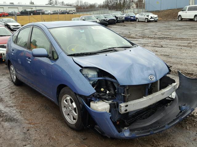 JTDKB20U350128886 - 2005 TOYOTA PRIUS BLUE photo 1