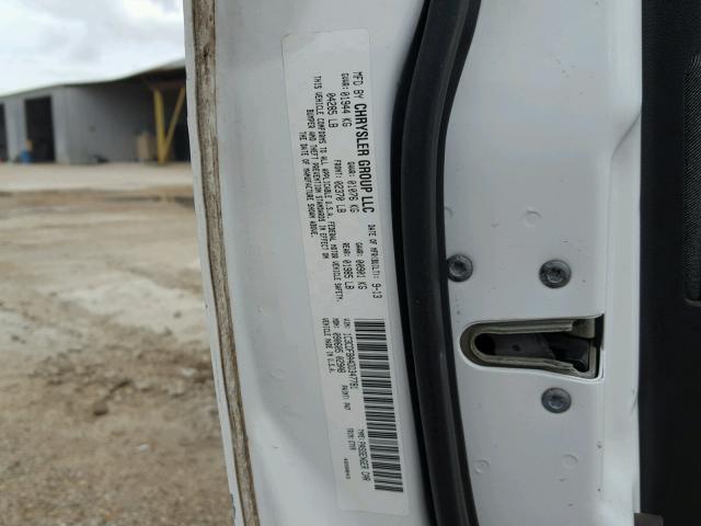 1C3CDFBA4DD347781 - 2013 DODGE DART SXT WHITE photo 10