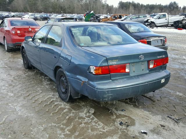 4T1BG22K0YU939292 - 2000 TOYOTA CAMRY CE BLUE photo 3