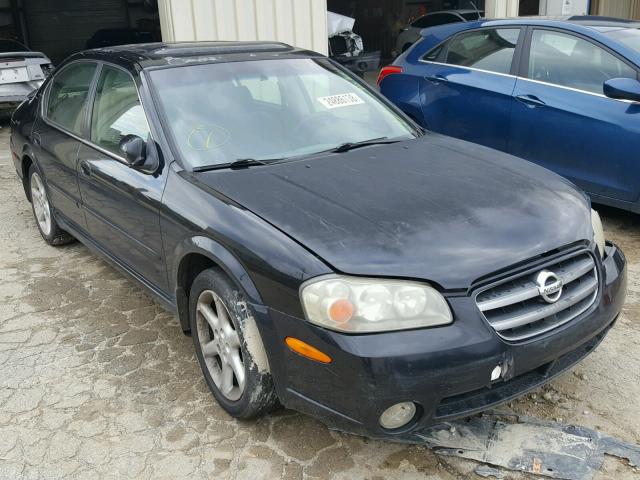 JN1DA31D62T445364 - 2002 NISSAN MAXIMA GLE BLACK photo 1