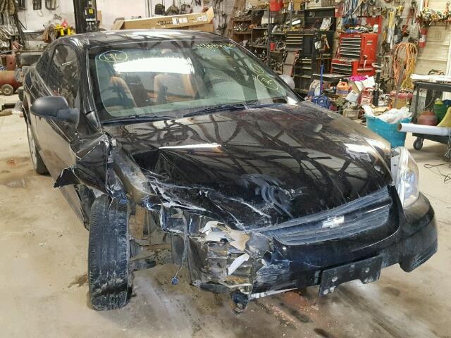 1G1AK15F677414881 - 2007 CHEVROLET COBALT LS BLACK photo 1