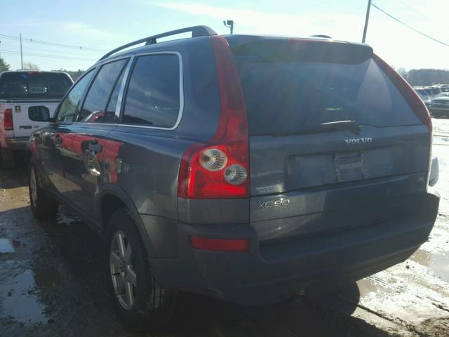 YV4CZ592161281939 - 2006 VOLVO XC90 GRAY photo 3