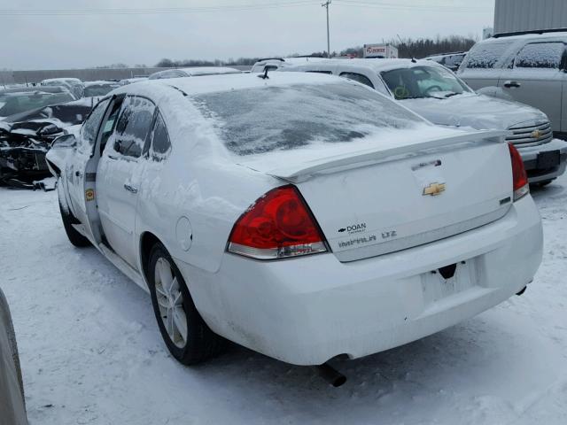 2G1WC5E36C1223002 - 2012 CHEVROLET IMPALA LTZ WHITE photo 3