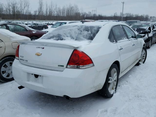 2G1WC5E36C1223002 - 2012 CHEVROLET IMPALA LTZ WHITE photo 4