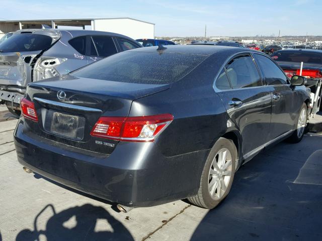 JTHBK1EG0B2450462 - 2011 LEXUS ES 350 GRAY photo 4