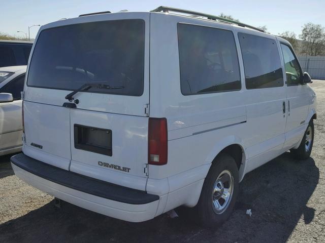 1GNDM19X72B144588 - 2002 CHEVROLET ASTRO WHITE photo 4