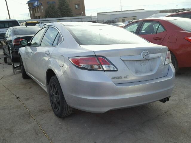 1YVHZ8BH0B5M24420 - 2011 MAZDA 6 I SILVER photo 3