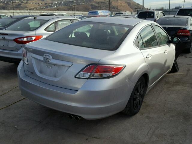 1YVHZ8BH0B5M24420 - 2011 MAZDA 6 I SILVER photo 4