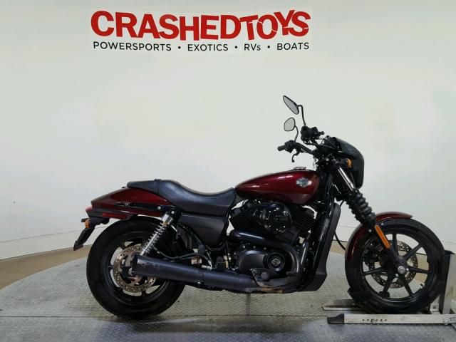 1HD4NAA1XFC500804 - 2015 HARLEY-DAVIDSON XG500 RED photo 1