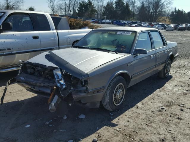 2G3AJ51N0K2458499 - 1989 OLDSMOBILE CUTLASS CI BLUE photo 2