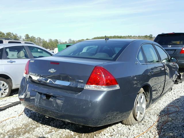 2G1WT58KX81356341 - 2008 CHEVROLET IMPALA LT GRAY photo 4