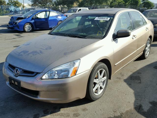 1HGCM66543A089921 - 2003 HONDA ACCORD EX GOLD photo 2