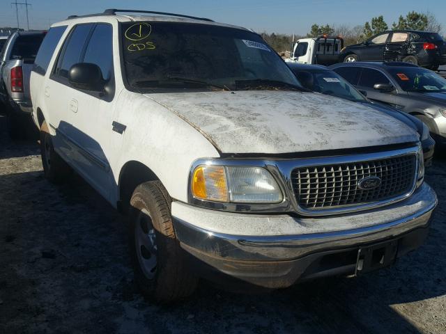 1FMRU15W02LA16713 - 2002 FORD EXPEDITION WHITE photo 1