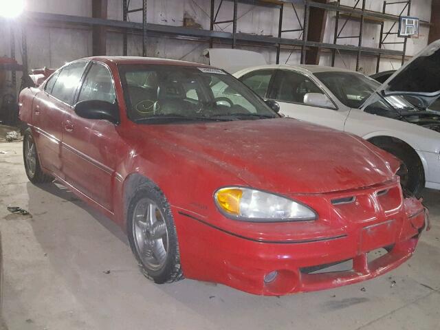 1G2NV52E42C233060 - 2002 PONTIAC GRAND AM G RED photo 1