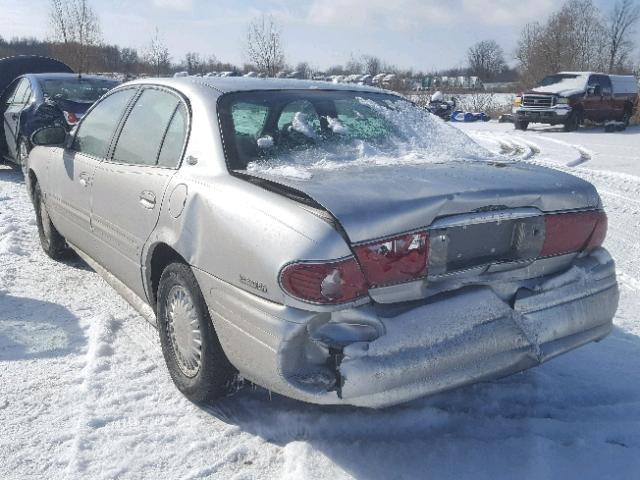 1G4HP54K0Y4283720 - 2000 BUICK LESABRE CU SILVER photo 3