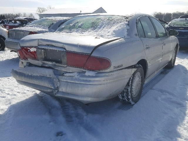 1G4HP54K0Y4283720 - 2000 BUICK LESABRE CU SILVER photo 4