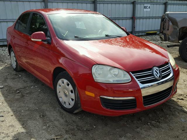 3VWGF71K37M010581 - 2007 VOLKSWAGEN JETTA RED photo 1