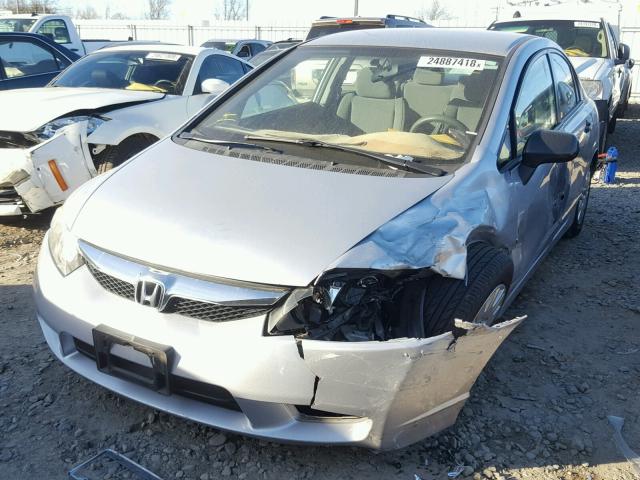 2HGFA1F32BH507271 - 2011 HONDA CIVIC VP SILVER photo 2