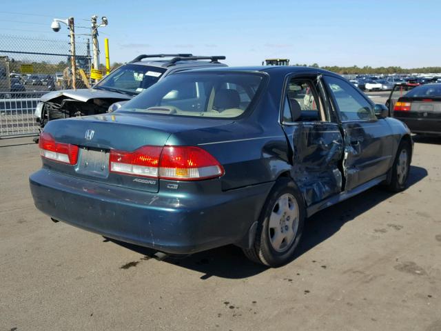 1HGCG16562A050367 - 2002 HONDA ACCORD EX GREEN photo 4